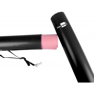 TUBO PORTA DESENHOS EXTENSIVEL 80 CM PRETO